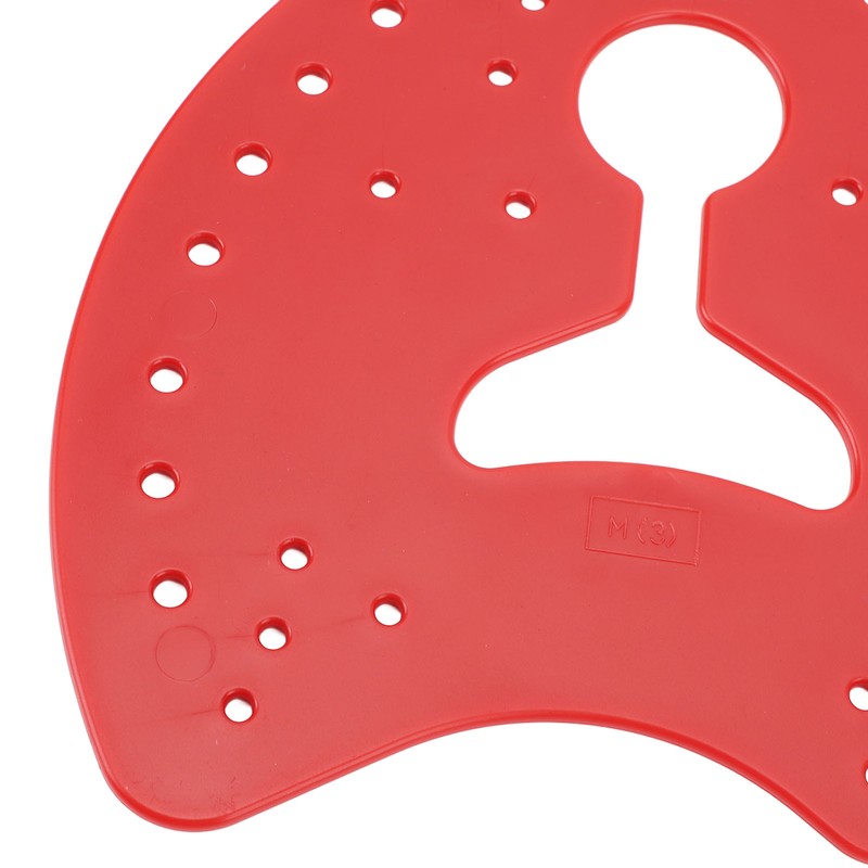 1 Pair Hand Paddles for Swim PP Silicone Adjustable Hand