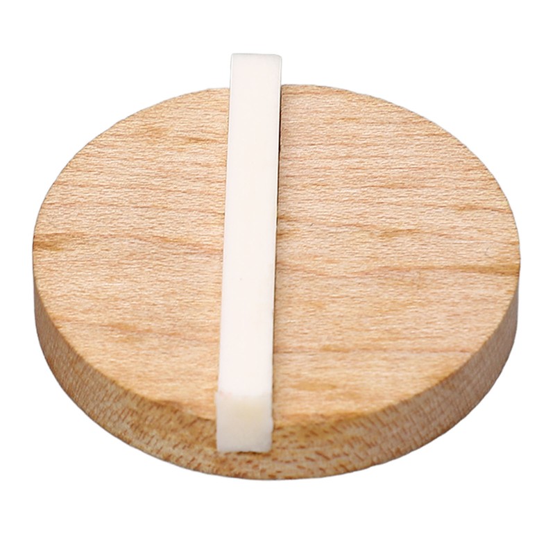 Guitar Resonator Biscuit Replacement Maple Wood Biscuit with Ox Bone