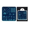 Born Pretty Nail Art Stamping Zodiac Design DIY Manicure Template