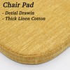KGPLOME Chair Pads for Dining Chairs - Memory Foam Non