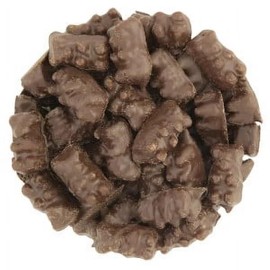 Bayside Candy Dark Chocolate Gummy Bears - Gourmet Dark Bulk Candy - Dark Chocolate Covered Gummy Bear Candies (2LB)