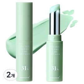 Derma Share Tea Tree Trouble Care Spot Balm, 3.5g, 2 pieces