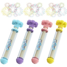 Firework Water Spray Squirter, Romantic Firework Style Water Spray Toy for Couples, Suitable for Parties, Concerts, Water Festivals, Pool Parties, Family Gatherings, Proposals (4, Random Color) (4PCS)
