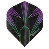WINMAU Prism Alpha Black & Purple Extra Thick Dart Flights