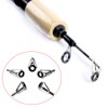 LNJLQW 54 Piece Top Guide Kit Fishing Rod Guides Eye