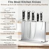 Kirumie Magnetic Knife Holder, Stainless Steel Magnetic Knife Block with