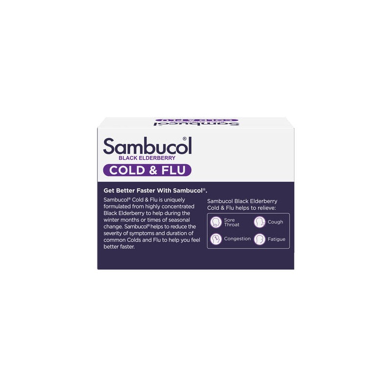 Sambucol Cold & Flu 24 Capsules