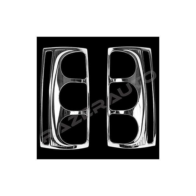 Razer Auto Chrome Tail Light Bezel Trim Compatible with 2007