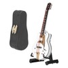Modelo de Guitarra en Miniatura con Soporte Y Estuche, Réplica