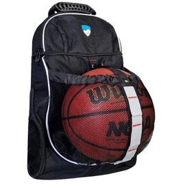 Hard Work Sports Basketball Backpack With Ball Compartment Spacious Shoe Storage Ball Carry