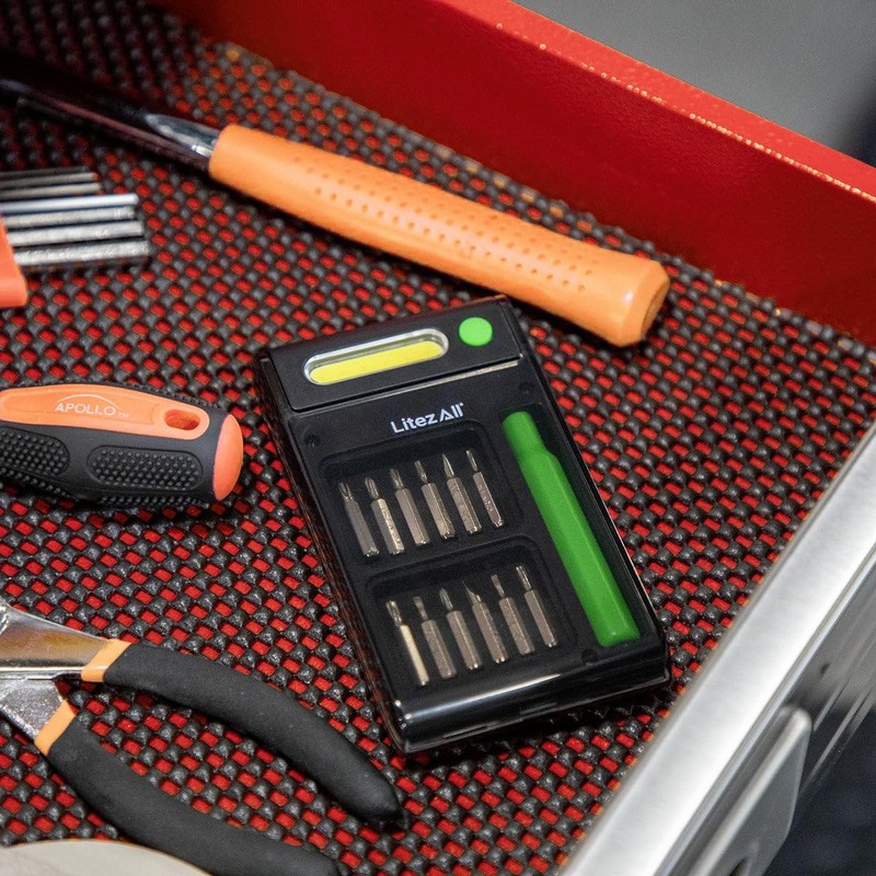 LitezAll 28424 Work Light with Screwdriver and Bits