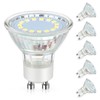 Maylaywood GU10 LED Light Bulbs, 50 Watt Halogen Equivalent, 6000K