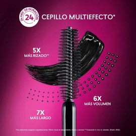 CYZONE - Studio Look Máscara de Pestañas Magnetic Lash Color Black 8 g, a Prueba de Agua, para Pestañas Largas y con Volumen, Mirada Magnética, con Vitamina B5 y Aceite de Argán, Hidrata y Fortalece