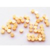 50pcs 2mm Shell Pearl Golden Yellow Inlay Dot Guitar Fret