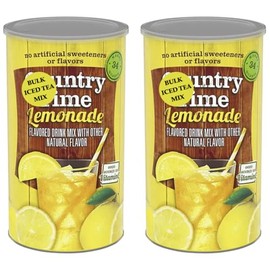 Powdered Lemonade Drink Mix (82 oz.) made with real sugar, no artificial flavors, gluten-free, caffeine-free (2 Pack)