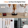 VOCOO Magnetic Kitchen Timer for Cooking with Count Up Countdown,