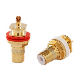 Furutech FP-900 (G) RCA Female Copper Gold Plated 2 Pieces