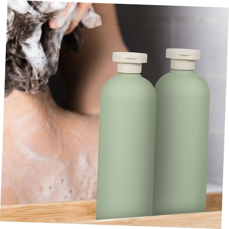 SHOWERORO Leakproof Hdpe Pp Squeeze Bottles for Travel Flip Cap