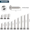#14 x 3/4" Pan Torx Head Self Tapping Screws for