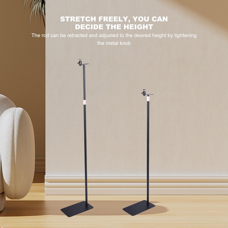 Height Adjustable Projector Floor Stand - 110cm to 160cm, Telescopic