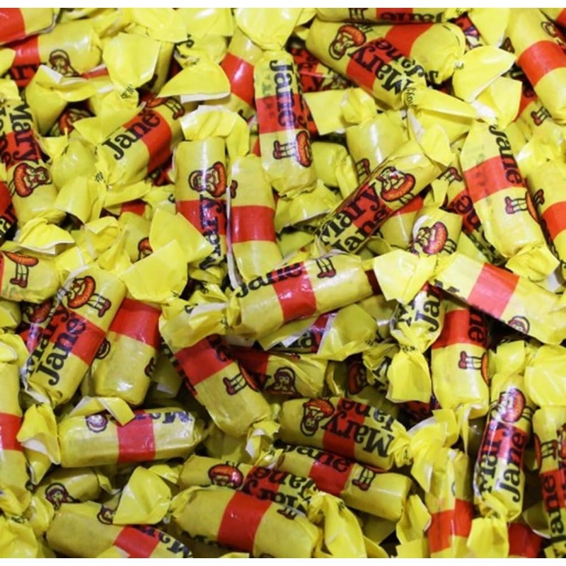 YANKEETRADERS Classic Peanut & Molasses Bite sized Candy, Mary Janes,