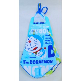 Sanrio Doraemon Hand Towel with Loop 3 Piece Set (I'm DORAEMON)