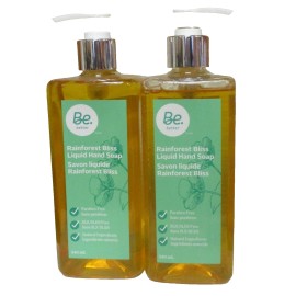 BeBetter Rainforest Bliss Liquid Hand Soap 16 oz 2 Pack