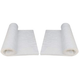 2 Pieces of Ceramic Fiber Insulation Blanket 2600F 8# 1" x 12" x 24" for Wood Stoves, Fireplaces, Kilns, Furnaces