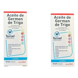 Aceite De Germen De Trigo Vitaminae 50 Ml Tornel**pack 2pz**