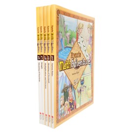 Ryan's Math Adventure | Kids Comic Series | 5 Math Comics with Workbooks(Book 16 to 20) | Meaning of Fractions & Weight & Multiplication and Division | Recommend for Grade 1, 2, 3