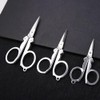 2 Packs Mini Scissors, Folding Travel Scissors Small, for Craft,