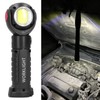 Magnetic Work Light Emergency LED Rotation Rechargeable Lamp Industrial Supplies