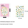Nail Stickers for Women and Little Girls - 12 Sheets
