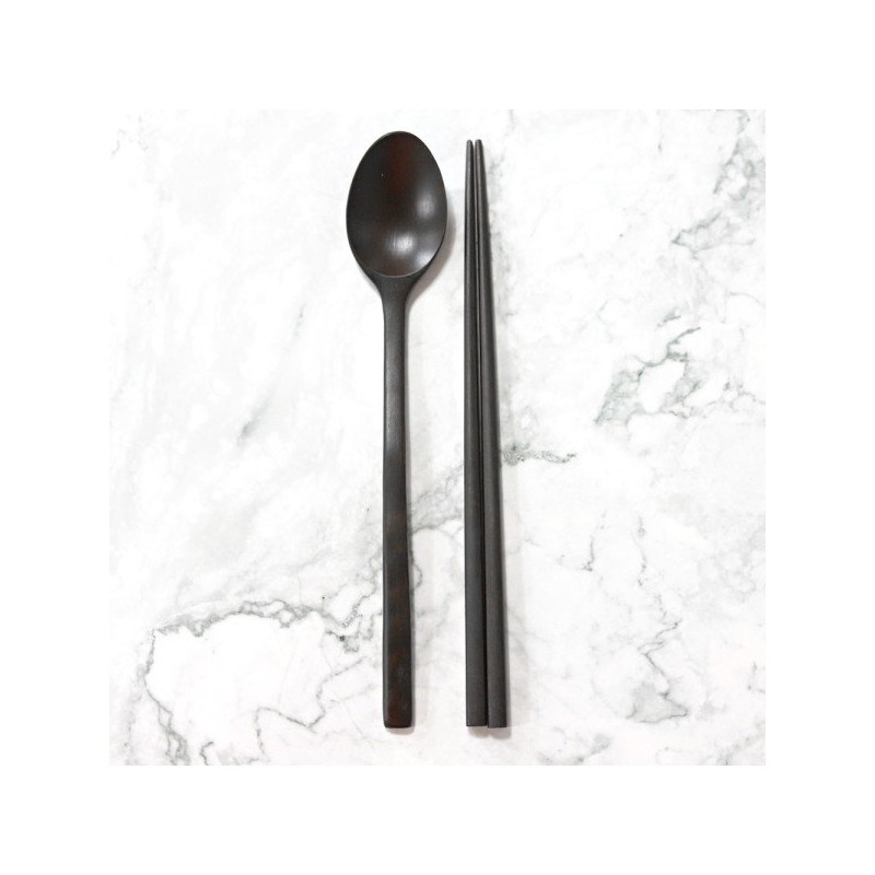 [Best Deco] Walnut natural lacquered spoon set, jujube wooden tableware,