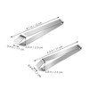 BIUDECO 2pcs Stainless Steel Fish Bone Tweezers Set Precision Meat