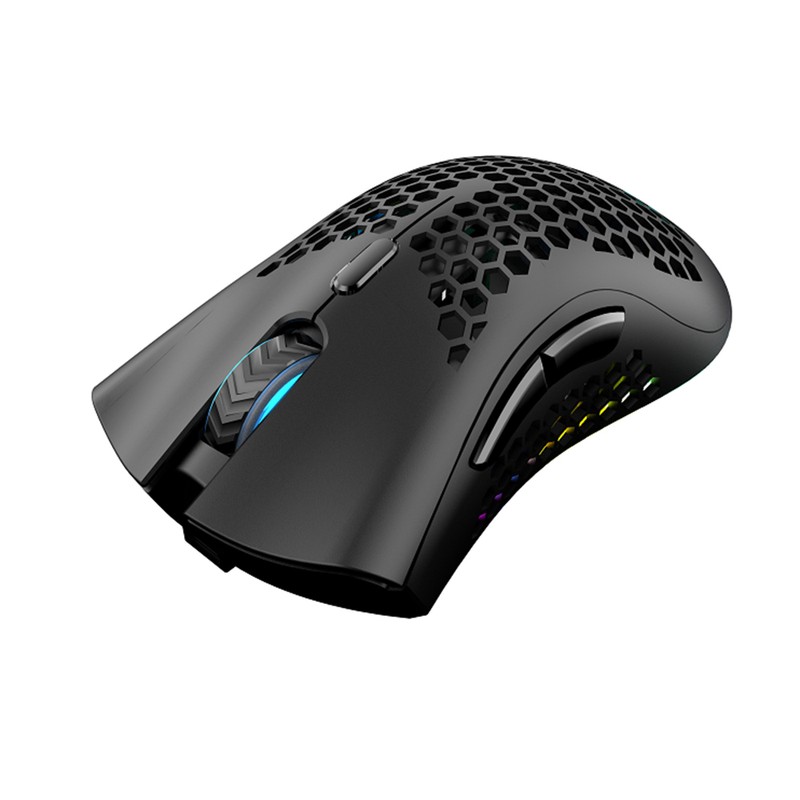 2.4G Wireless Gaming Mouse Rechargeable Mouse with RGB Light Effect