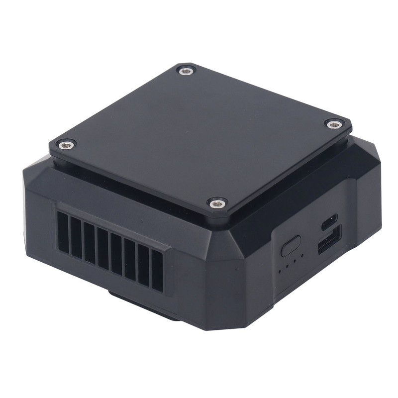 Waist Clip Fans Mini USB Rechargeable 4000mAh Battery Strong Wind