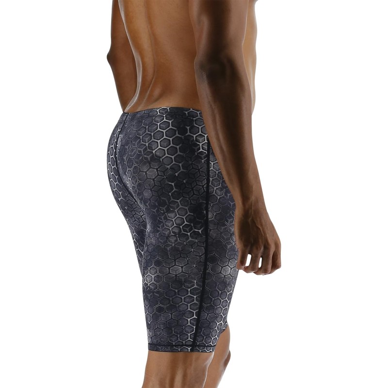 TYR Men's Akurra Thresher Jammer-U12 Compliant Black