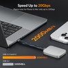 iDsonix External SSD 512GB, USB 3.2 Gen 2x2, Up to