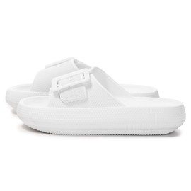 Cloud Slides Pillow Slides Slippers for Women Comfort Adjustable Strap Indoor Outdoor Beach