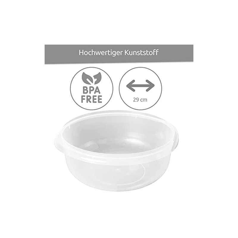 Unimet 4167 Yeast Dough Bowl 6 L