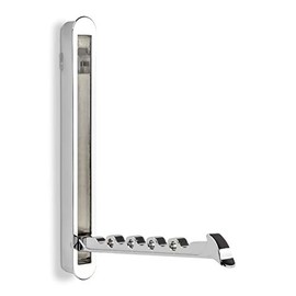 Secotec Foldi II Folding Coat Hook 140 x 16 mm Polished Chrome