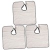 Baluue 3 Pcs Waterproof Hair Cutting Cape Barber Design Soft