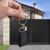 pubblimania Elegant PU Leather Keyring with Ring Useful for House