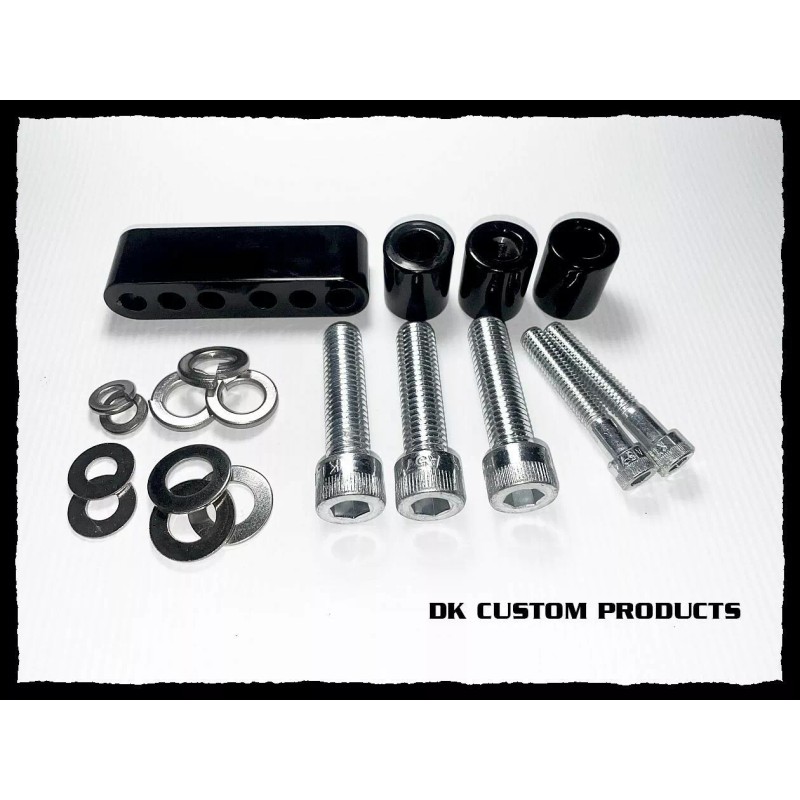 DK Custom Products Rider Floorboard Extensions for 1993-08 Harley FL