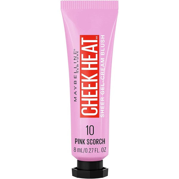 Maybelline Cheek Heat Gel-Cream Blush Makeup, Lightweight, Breathable Feel, Sheer