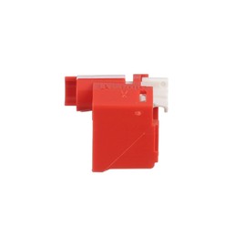 Panduit PSL-DCPLX Rj45 Plug Lock-in Device, 10 Devices (Red) and 1 Installation/Removal Tool (Black), Polycarbonate