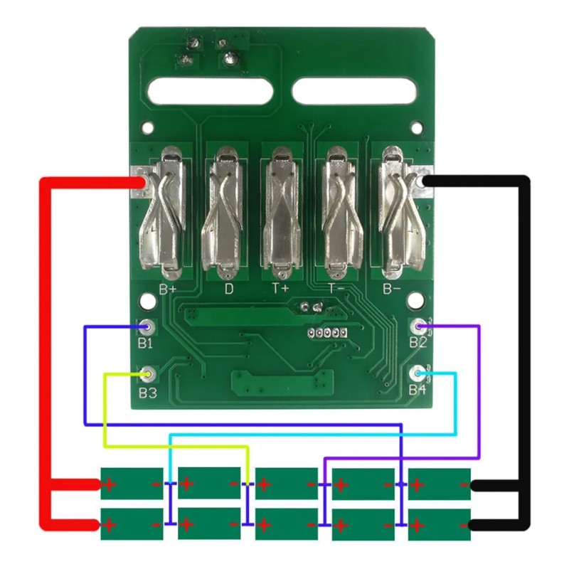 Placa De Circuito De Protección De Carga Placa Pcb Para