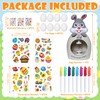 Angenster Easter Egg Decorator Kit, Bunny Egg Spinner Decorating Machine