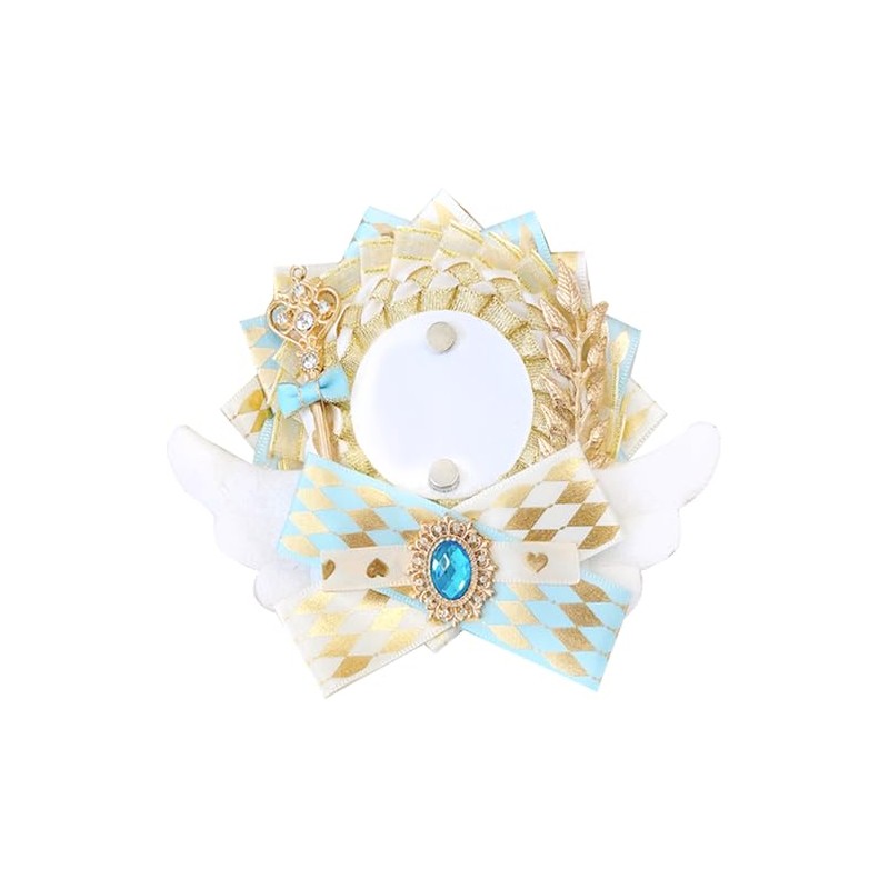 G triger (G triger) Can Badge Rosette with Wings Angel